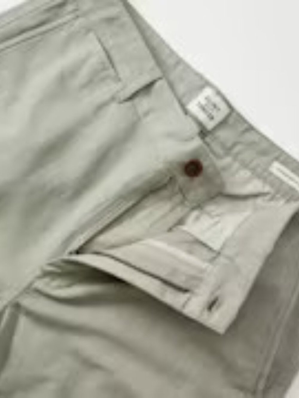 Flint & Tinder - Cotton Linen Chino - Straight - 34W x 32L - Picture 2 of 7